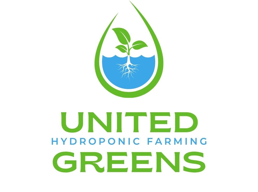 United Greens Hydroponic Farming Logo